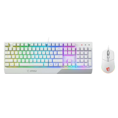 Msi Vigor Gk30 Combo White RGB Gaming Keyboard And Mouse