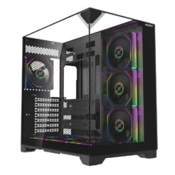Majesty XSPACE mid Black RGB 7FAN PC Case