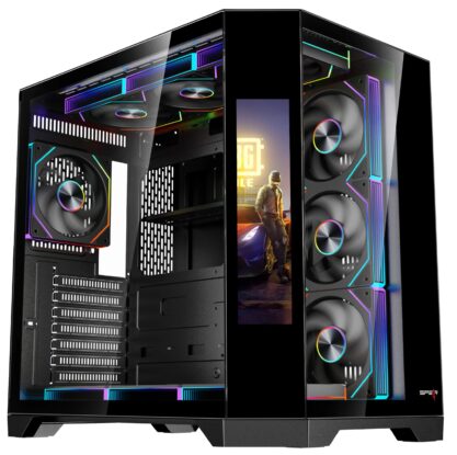 DOST 60 PLUS RGB CASE WITH 9 INCH LED IPS DISPLAY