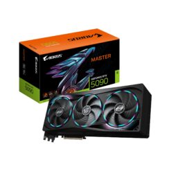 كرت شاشة AORUS GeForce RTX 5090 MASTER 32G – قمة الأداء لعشّاق القوة المطلقة