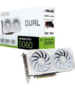 🤍🎮🔥 ASUS Dual GeForce RTX 5060 8GB OC White Edition
