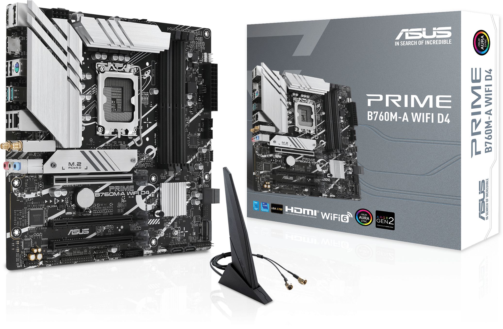 🚀🎮 لوحة الأم ASUS PRIME B760M-A DDR4 WIFI 3 🚀🎮 لوحة الأم ASUS PRIME B760M-A DDR4 WIFI