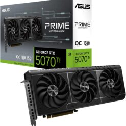 🚀 قوة فائقة لأداء 4K وتجارب احترافية بلا حدود مع ASUS PRIME RTX 5070TI 16GB