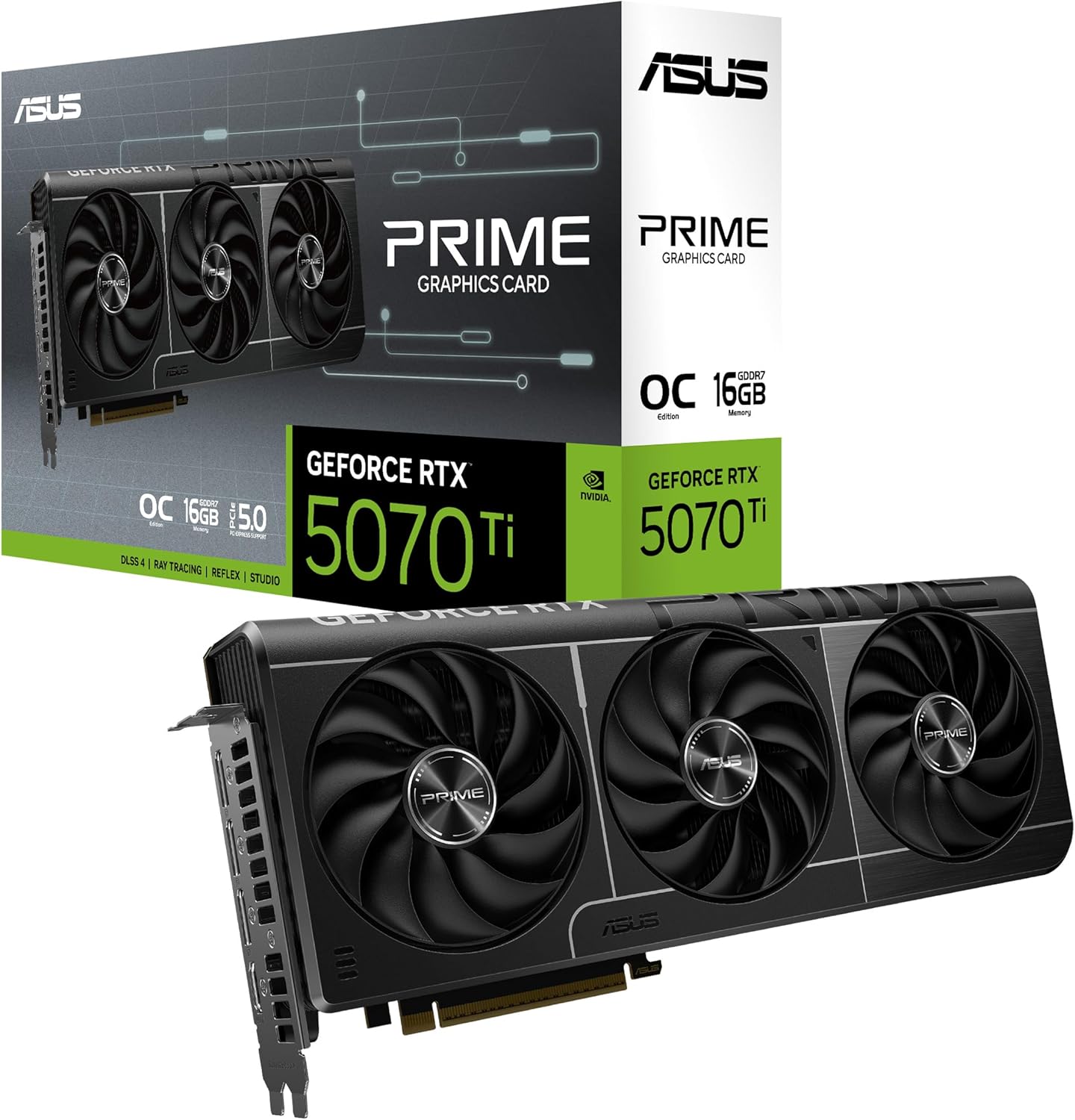 🚀 قوة فائقة لأداء 4K وتجارب احترافية بلا حدود مع ASUS PRIME RTX 5070TI 16GB 3 🚀 قوة فائقة لأداء 4K وتجارب احترافية بلا حدود مع ASUS PRIME RTX 5070TI 16GB