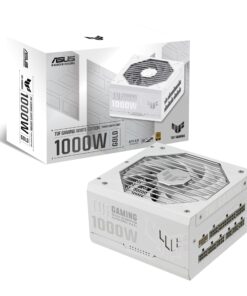مزود طاقة ASUS PSU TUF 1000w GOLD - أبيض