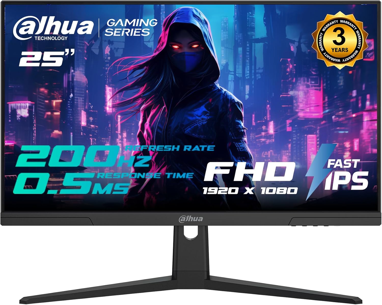 DAHUA MONITOR GAMING 24.5INCH FHD IPS 0.5Ms 200Hz 3 DAHUA MONITOR GAMING 24.5INCH FHD IPS 0.5Ms 200Hz