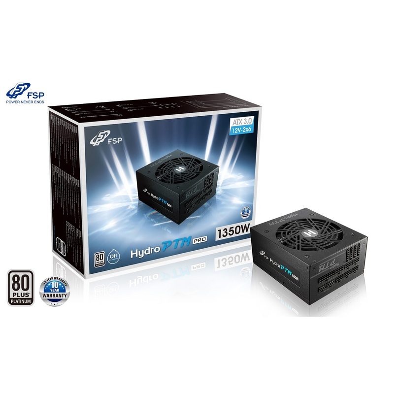 ⚡ مزود طاقة FSP Hydro PTM PRO 1350W 80+ Platinum 3 ⚡ مزود طاقة FSP Hydro PTM PRO 1350W 80+ Platinum