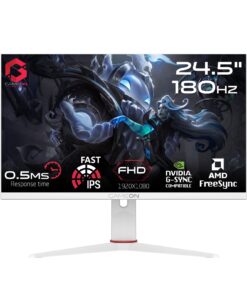 GAMEON 24.5INCH IPS 180Hz 0.5Ms WHITE Support PS5
