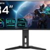 GIGABYTE MONITOR 34INCH OLED IPS 175Hz 2K 0.03Ms