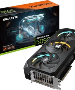 كرت شاشة GIGABYTE RTX 5090 GAMING OC 32GB – أداء احترافي لعشّاق القوة القصوى