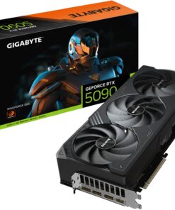 كرت شاشة GIGABYTE RTX 5090 WINDFORCE OC 32G – قوة الجيل الجديد للأداء المطلق