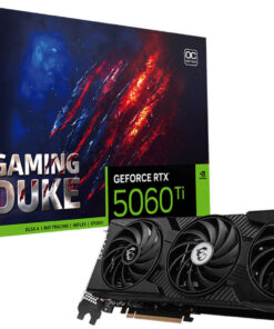 ارتقِ بتجربتك إلى مستوى احترافي مع MSI GeForce RTX 5060 Ti GAMING DUKE 3X 8GB OC