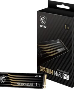 MSI Spatium M480 Pro 1TB، SSD PCIe 4.0 7400MB/s