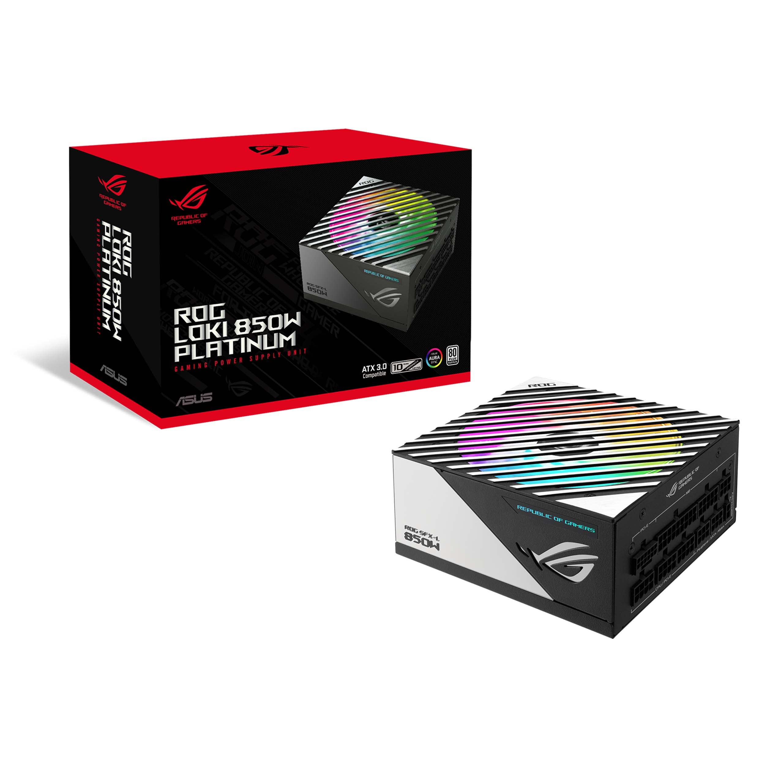 ⚡ مزود طاقة ROG LOKI BLACK 850W SFX PLATINUM 3 ⚡ مزود طاقة ROG LOKI BLACK 850W SFX PLATINUM