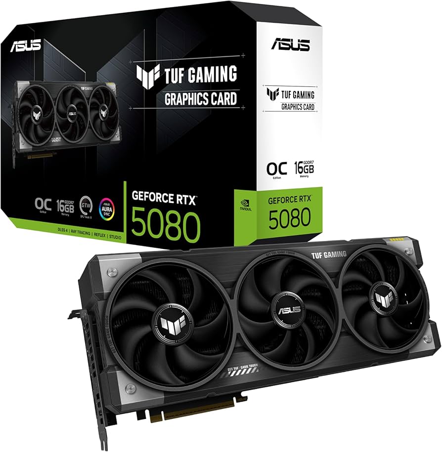 ⚡🎮 ASUS TUF GAMING GeForce RTX 5080 16GB OC Edition 3 ⚡🎮 ASUS TUF GAMING GeForce RTX 5080 16GB OC Edition