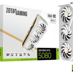 ⚡🎮 ZOTAC GAMING GeForce RTX 5080 SOLID OC 16GB WHITE