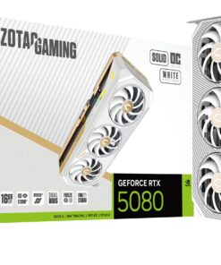 ⚡🎮 ZOTAC GAMING GeForce RTX 5080 SOLID OC 16GB WHITE