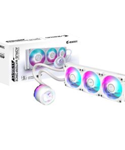 مبرد مائي AORUS WATERFORCE 360 LCD WHITE