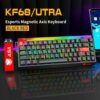 كيبورد ASA KEYBOARD KF68 MAGNETIC BLACK RED 1 كيبورد ASA KEYBOARD KF68 MAGNETIC BLACK RED