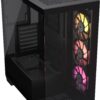 كيس الكمبيوتر CORSAIR 3500X Tempered Glass Black