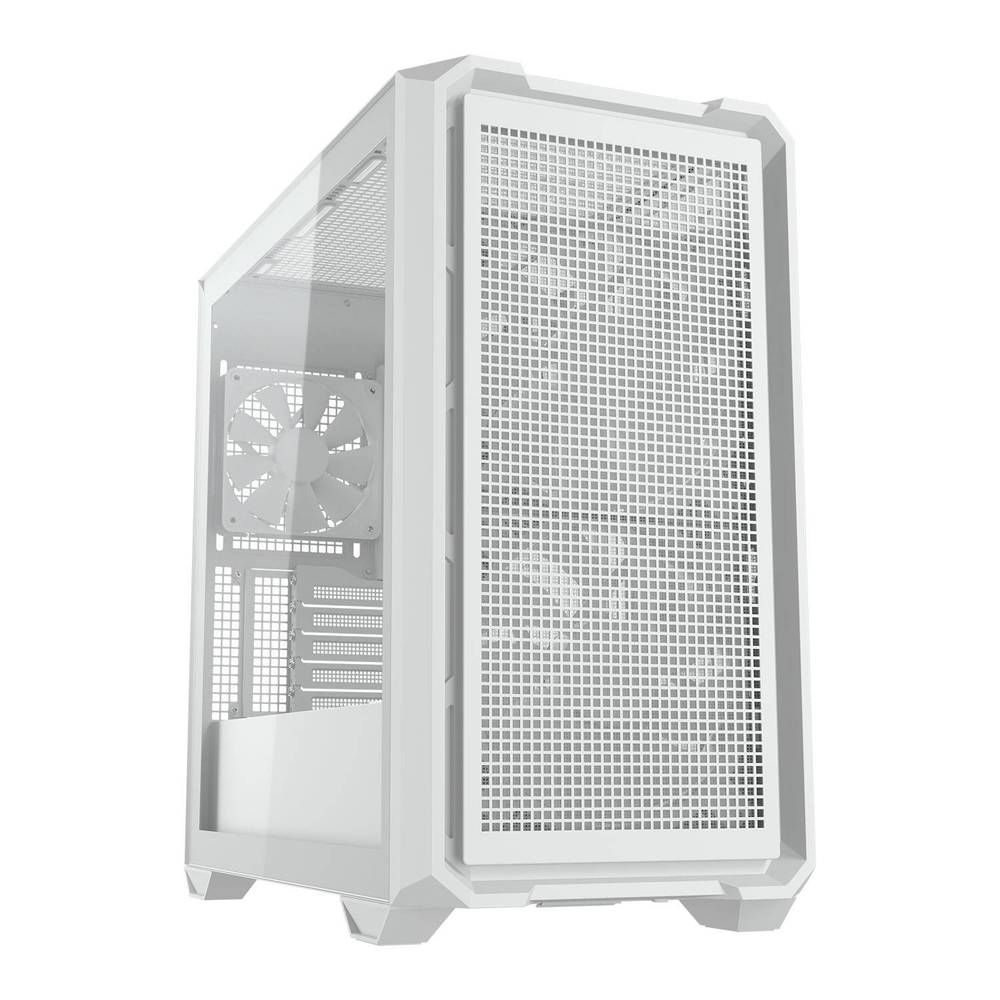 كيس COUGAR CASE MX600 MINI White – تصميم أبيض أنيق وتبريد قوي لأجهزة الألعاب | أفضل كيس PC صغير مع دعم تبريد ممتاز 3 كيس COUGAR CASE MX600 MINI White