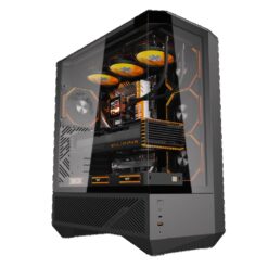 كيس الكمبيوتر DARKFLASH DY460 4FAN Black