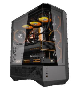 كيس الكمبيوتر DARKFLASH DY460 4FAN Black
