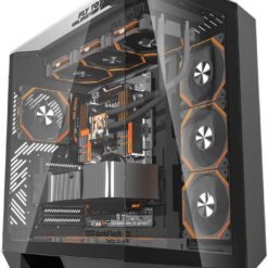 كيس الكمبيوتر DARKFLASH CASE DY470 BLACK