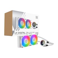 مبرد مائي XIGMATEK LK240 DIGITAL WHITE Liquid