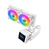 مبرد مائي XIGMATEK LIQUID COOLER 240 LCD WHITE
