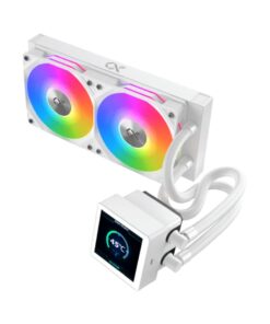 مبرد مائي XIGMATEK LIQUID COOLER 240 LCD WHITE