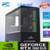 كمبيوتر ألعاب RTX 5060 مع Intel i5-14400F وذاكرة DDR5 1 RAD 5060