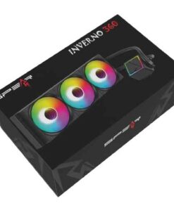 مبرد مائي INVERNO 360MM Liquid Cooler Black