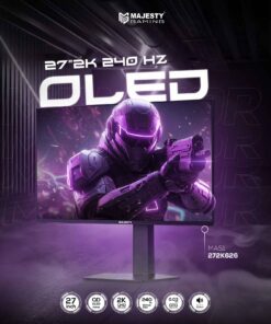 شاشة ألعاب OLED ماجيستي 27 بوصة 2K QHD QD-OLED
