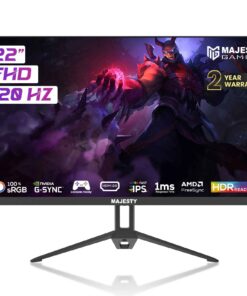 شاشة ألعاب ماجيستي 22 بوصة FHD IPS 120Hz 1ms HDR