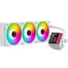 مبرد مائي HAYDROCORE X360 LCD Liquid Cooler White