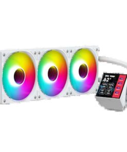 مبرد مائي HAYDROCORE X360 LCD Liquid Cooler White
